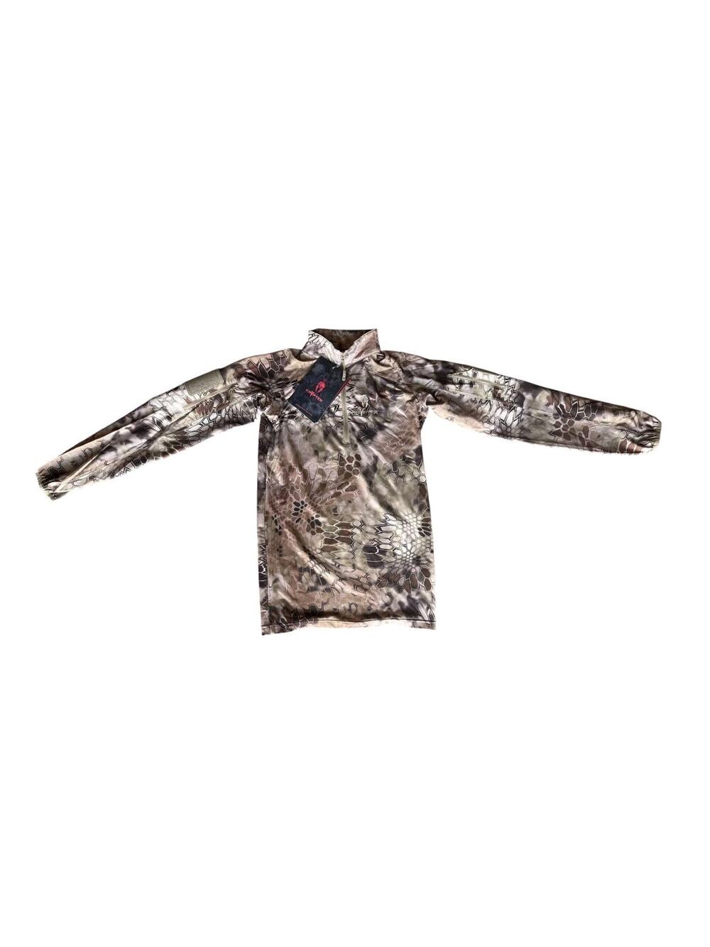 Kryptek Cammo Valhalla Zip Shirt Top Layer Hunting Outdoors Men's Small NWT